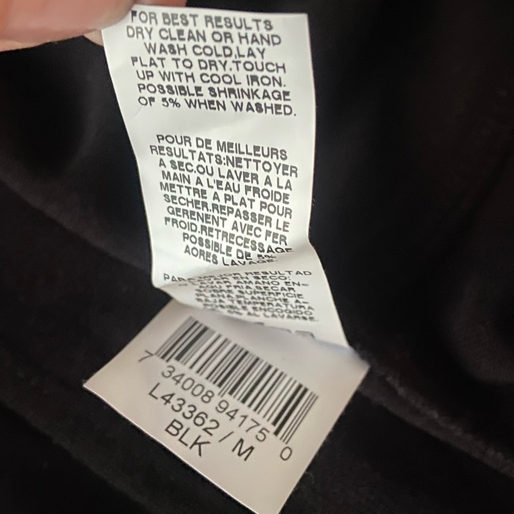 Long Black Cardigan (Duster), Karen Kane, size M. New with tags. - Picture 6 of 10